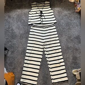 Two piece cover up set